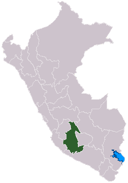 Ayacucho in Peru - Bild: Wikipedia